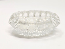 Large EAPG Clear Pressed Glass Open Salt Dip ...