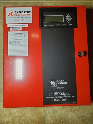 Silent Knight IntelliKnight 5700 Fire Alarm Control Communicator Panel MPN 5700