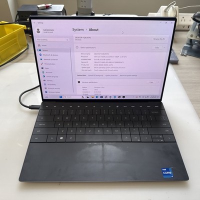 Dell XPS 9320 13.4'' Touchscreen Laptop   Intel Core i7-1360P, 16GB RAM, 1TB SSD