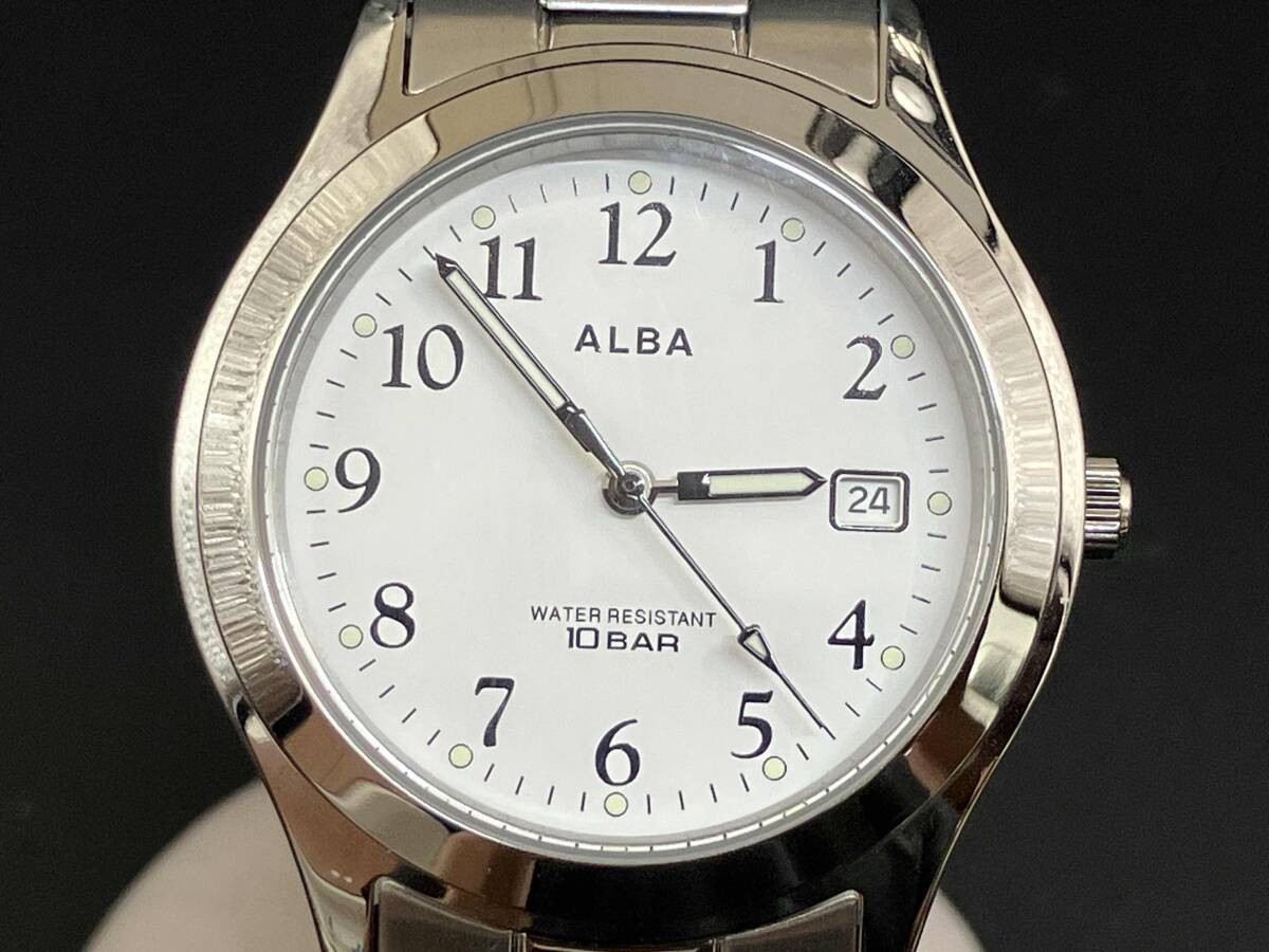 Watch VX32-KTJO 490181 SEIKO Used condition Excellent ALBA - VintageWatches.PK Watch VX32-KTJO 490181 SEIKO Used condition Excellent ALBA - vintagewatches.pk
