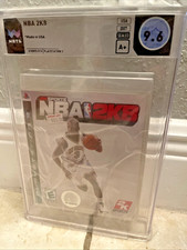 NBA 2K8 Chris Paul PS3 New Sealed Graded WATA 9.6 A+