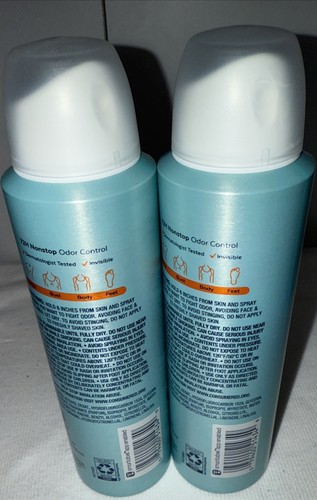2X Degree Women Whole Body Deodorant Sprays - Fresh Citrus Scent 4 oz Each 2 Lot - Picture 5 of 5