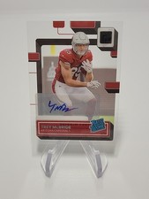 2022 Panini Clearly Donruss - Rated Rookie Trey McBride #87 Autographs (AU, RC)