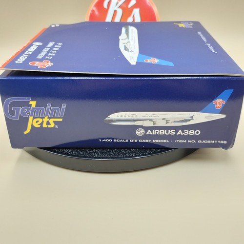 Gemini Jets 1/400 AIRBUS A380 CHINA SOUTHERN B-6136 Nánháng 中国南方航空 GJCSN1106 - Picture 8 of 14