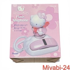 Rare Hello Kitty Flash Telephone HK210J New Unused Retro Colored