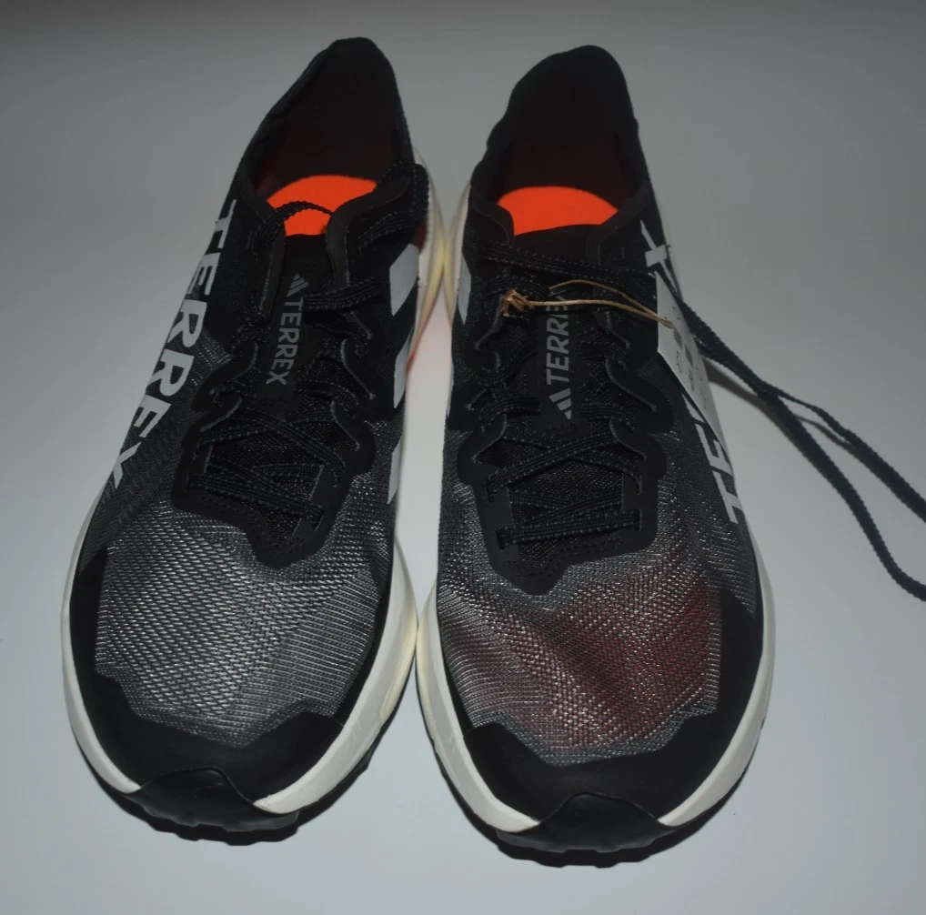 adidas Terrex Agravic Speed Men's Size 9.5 US Orange/Black New No Box Trail