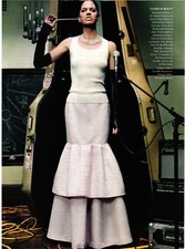 Keri-Lynn Wilson at St Patrick's School Jersey City NJ Tiered Skirt Print Ad 326