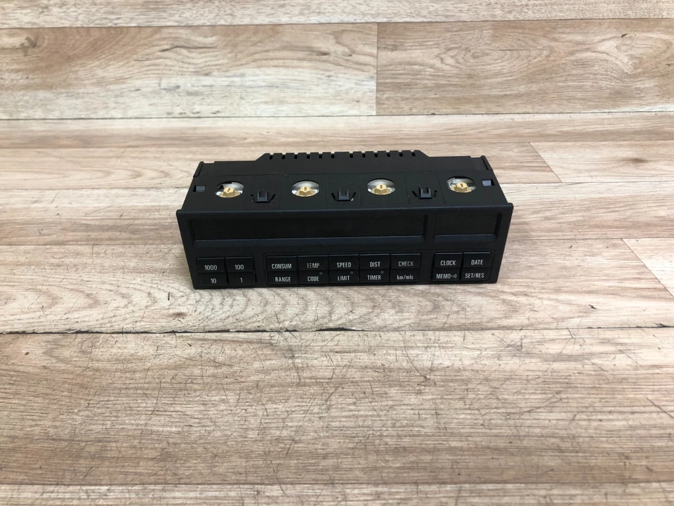 BMW OEM E36 318 325 328 M3 18 BOTONES A BORDO ORDENADOR COMPROBAR OBC PANTALLA 92-99 Foto 3 de 4