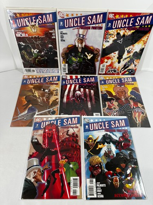 #ad #ad Uncle Sam and the Freedom Fighters 8 Book Lot 1 8 Complete Series DC Comics 2006 $9.99