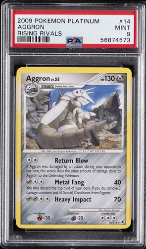 Aggron graded PSA 9 for sale on eBay