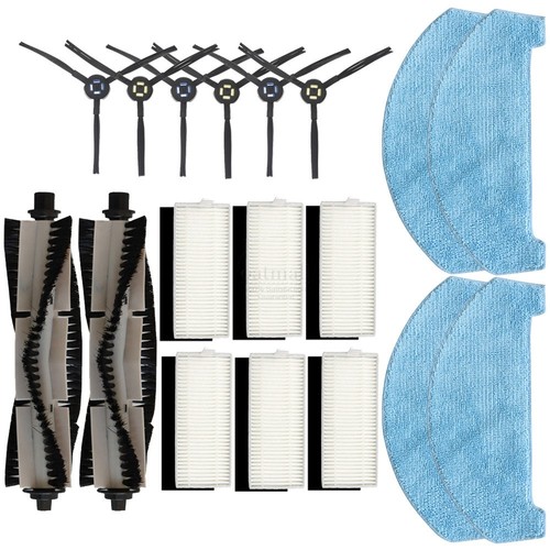 Accessories For ILIFE T20S Robot Vacuum Cleaner Spare Parts Replacement Brush - Picture 12 of 16