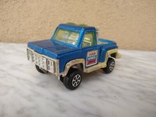 TOOTSIE TOY PICK UP FOUR WHEEL DRIVE BLUE MADE IN USA