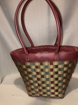 Longaberger 2008 To Go LARGE TOTE BASKET PURSE Mother's Day . | eBay