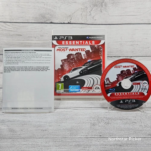 Need For Speed: Most Wanted [Essentials] (PS3, 2012) Complete | CIB | Tested