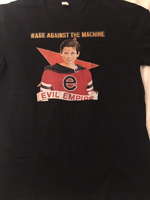 RATM- Rage Against The Machine- Evil Empire Shirt Black One-Sided