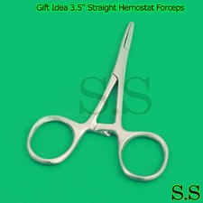 Gift Idea 3.5" Straight Hemostat Forcep Locking Clamp Surgical Instruments