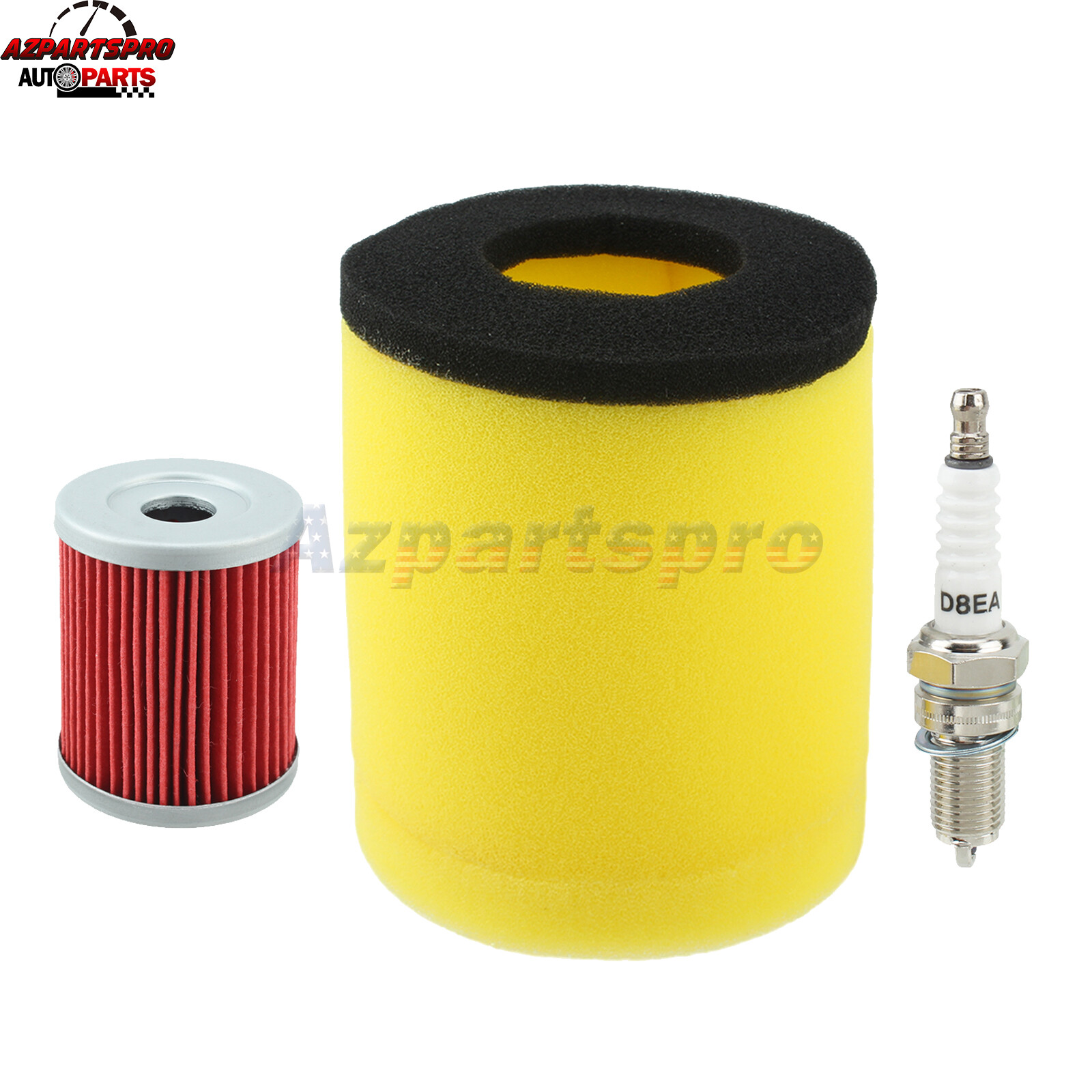 Air Filter Oil Filter Spark Plug For 1991-2002 Suzuki King Quad 300 13781-19B00