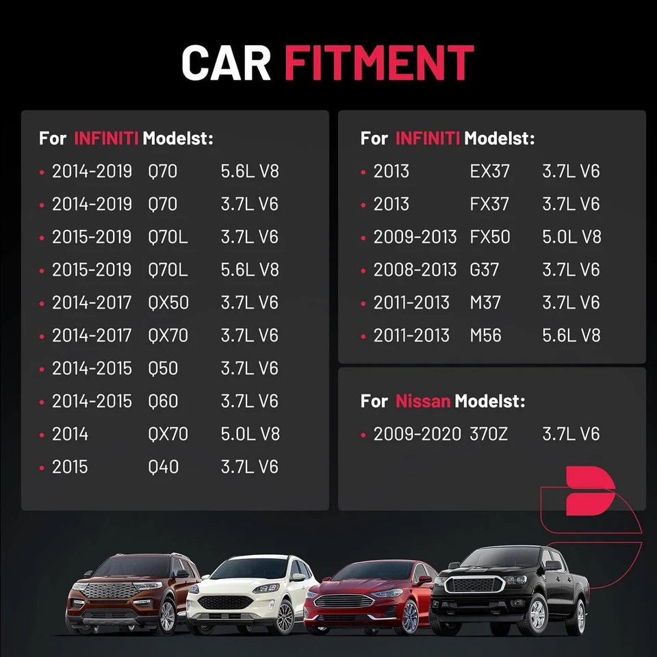 6 Replacement Ignition Coil Pack UF617 For 2011-2013 INFINITI M37 3.7L V6 - Image 3 of 4