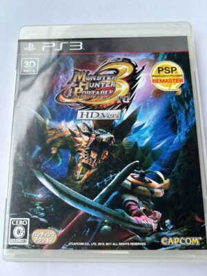 PS3 Monster Hunter Portable 3rd HD Ver CIB getestet Action RPG Capcom Japan