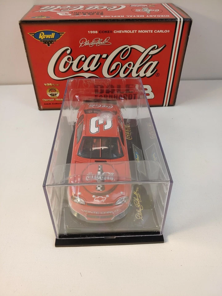 Revell Dale Earnhardt Coca-Cola Diecast Car 1998 Monte Carlo Replica - Image 2 of 4