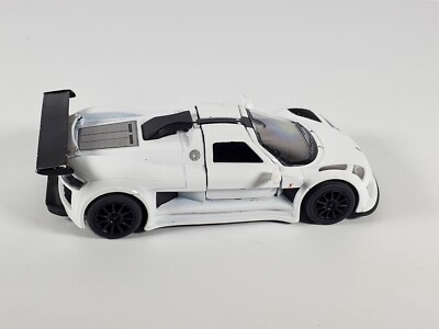 2010 Gumpert Apollo Sport Scale 1/36 white diecast Pull-back car Kinsmart