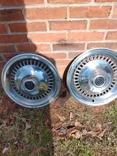 Two 1977 - 1979 Ford Thunderbird 15 Wheel Cover Hubcaps Two 1977 - 1979 Ford Thunderbird 15 Wheel Cover Hubcaps