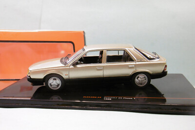 Renault 25 Phase 1 1986 Beige Métal, Miniature IXO 1/43, Collection, Neuve