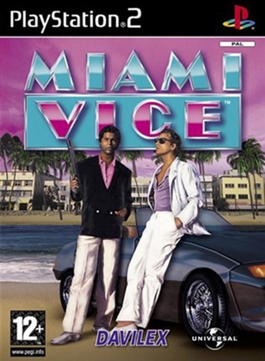 Miami Vice PS2 PlayStation Video Game Mint Condition UK Release