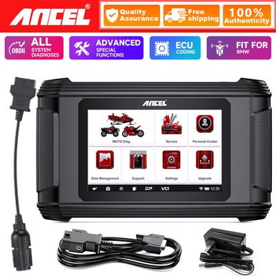 ANCEL MT510 Motorcycle Diagnostic Tool Fit for BMW All System Motorcycle Scanner