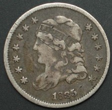 1835 US Bust Half Dime 5 cents Silver