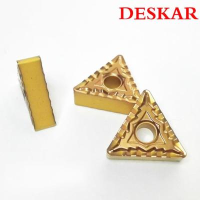 10pcs DESKAR TNMG160404-CQ LF9011 CVD Coated Carbide Turning Inserts For Steel