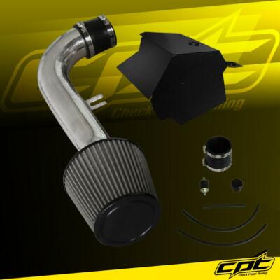 For 15-19 VW Golf Sportwagen 1.8L Turbo Polish Cold Air Intake +Stainless Filter