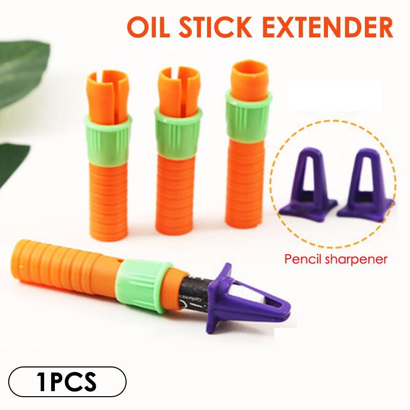 Oil painting stick extender pencil sharpener multifunctional crayon cap