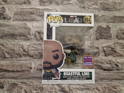 Funko Pop  Loki Boastful Loki 984 Marvel Wondrous Convention Limited Edition  