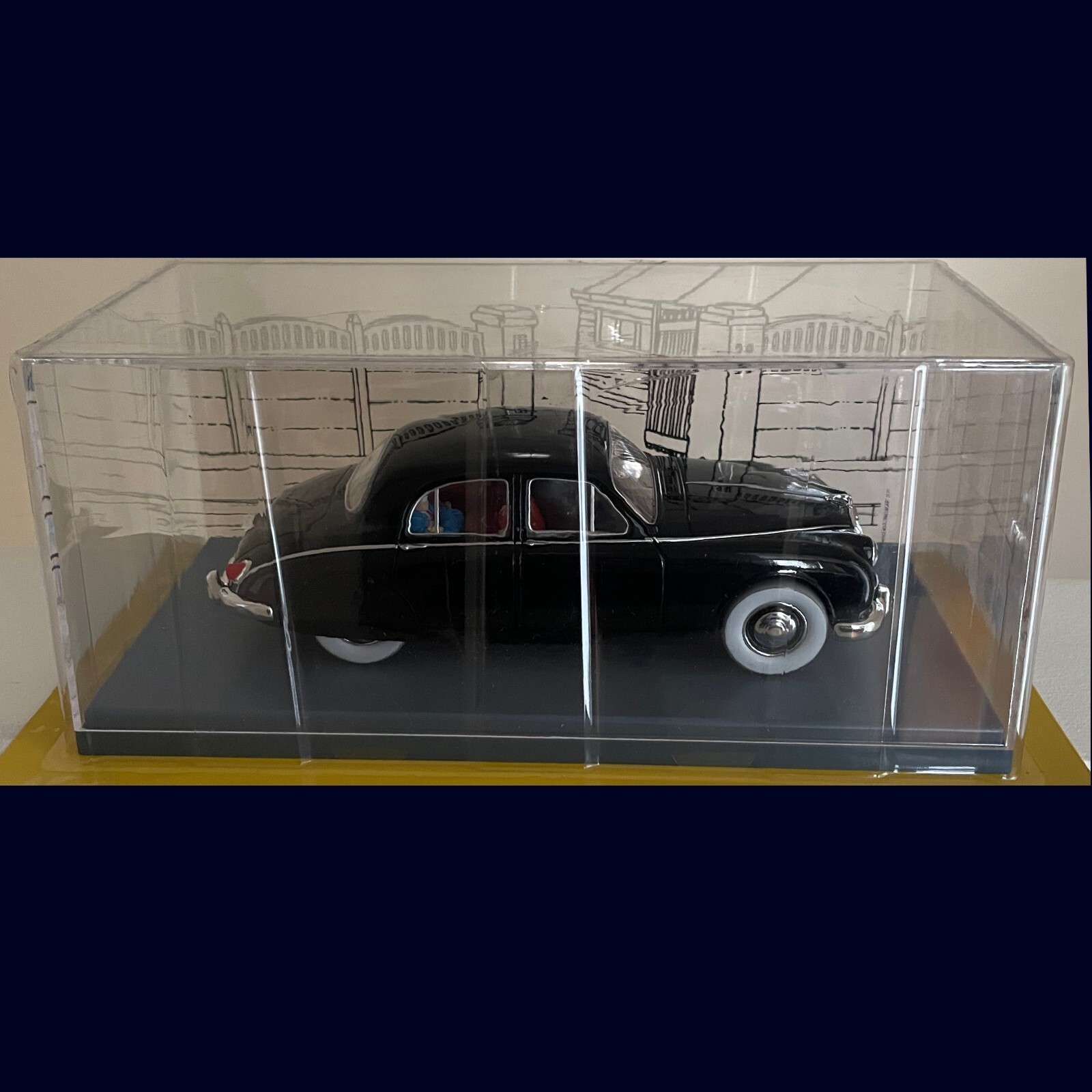 Tintin la MKI de Dawson 1/24ème voiture miniature de collection métal pour adulte