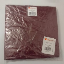 Allheart Unisex Medical Wine Colored Scrub Top Bottom Set Size 2XL New
