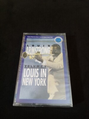 LOUIS ARMSTRONG VOL.5 LOUIS IN NEW YORK MC SEALED CBS JAZZ 466965 4 SIGILLATA **