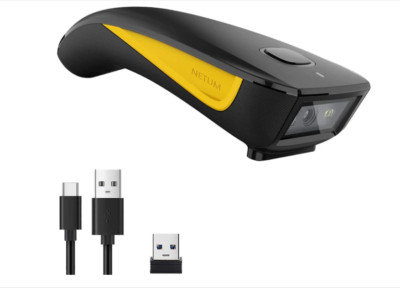 NETUM C750 Wireless Barcode Scanner Bluetooth Kompatibel Kleine Tasche USB 1D 2D