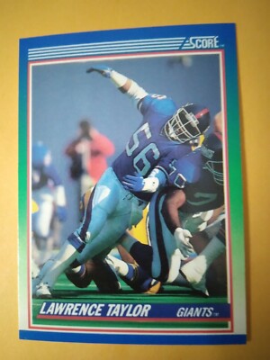 1990 Score Lawrence Taylor New York Giants #50 Football Card | eBay