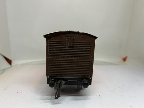 Bassett Lowke O Gauge Railways 1370/0 Covered Van 12T LMS Brown 91375 - Picture 4 of 6