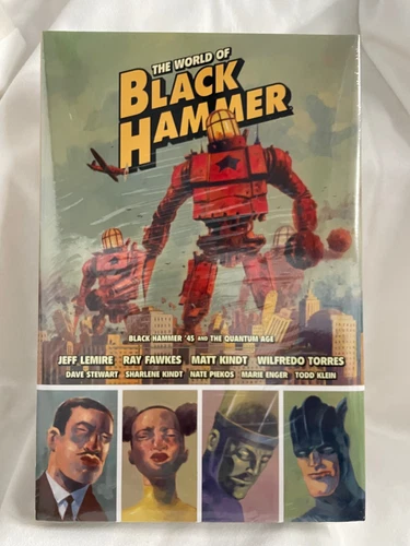 THE WORLD OF BLACK HAMMER 2  HARDCOVER Black Hammer '45 & The Quantum Age SEALED