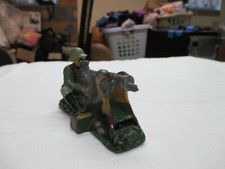elastolin soldier with machine gun lineol hausser