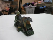 elastolin soldier with machine gun lineol hausser