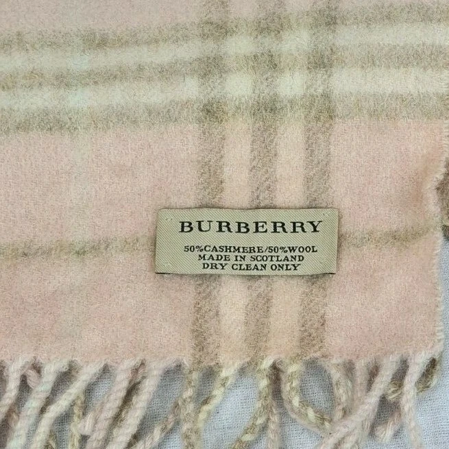 Burberry 50 cashmere clearance 50 wool scarf qvc