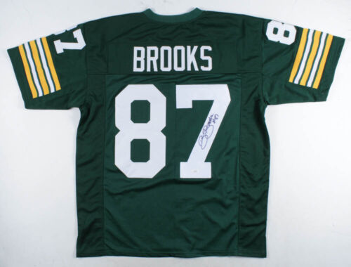 Robert Brooks Signed Green Bay Packers Jersey (JSA Holo) Super Bowl XXXI Champ - Picture 1 of 4