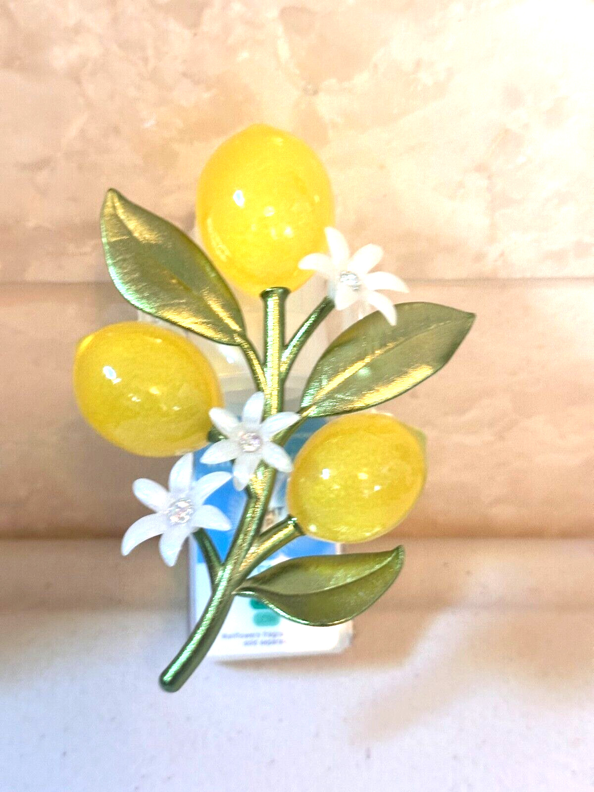 Bath & Body Works Lemon Tree Vine Yellow Summer Wallflower Plug In NEW SPRING