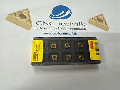 10 Stück Sandvik  CCMT 060208-MM 2015, Wendeschneidplatten,Wendeplatten