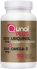 Plus Ubiquinol Omega-3 200mg 250mg 90 Softgel...