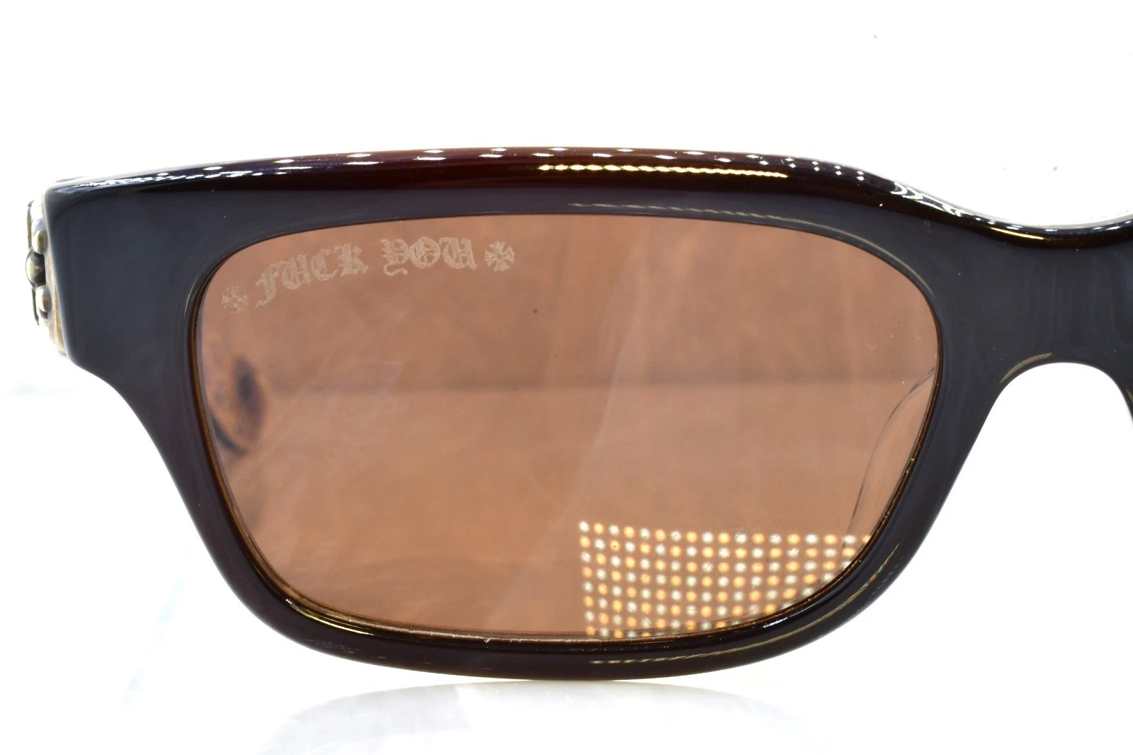 Chrome Hearts HEY JACK U LATE II Rare vintage sunglasses cartier 55/16 Chocolate