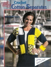 2000 American School of Needlework Bk #1294 ~ Crochet Cotton Separates